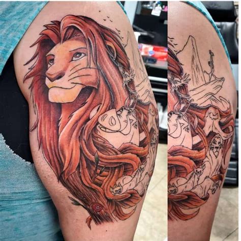 simba tattoo ideas.